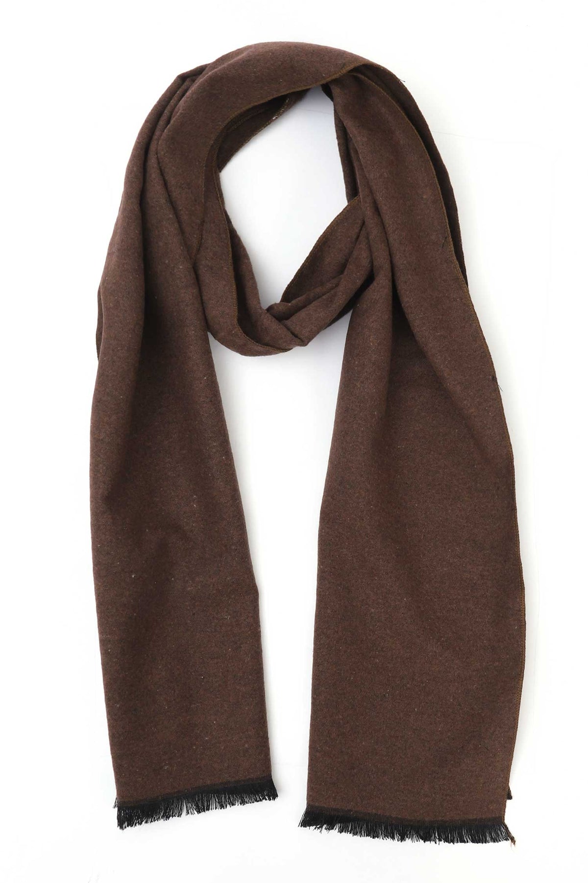 BASIC SCARF-COFFEE