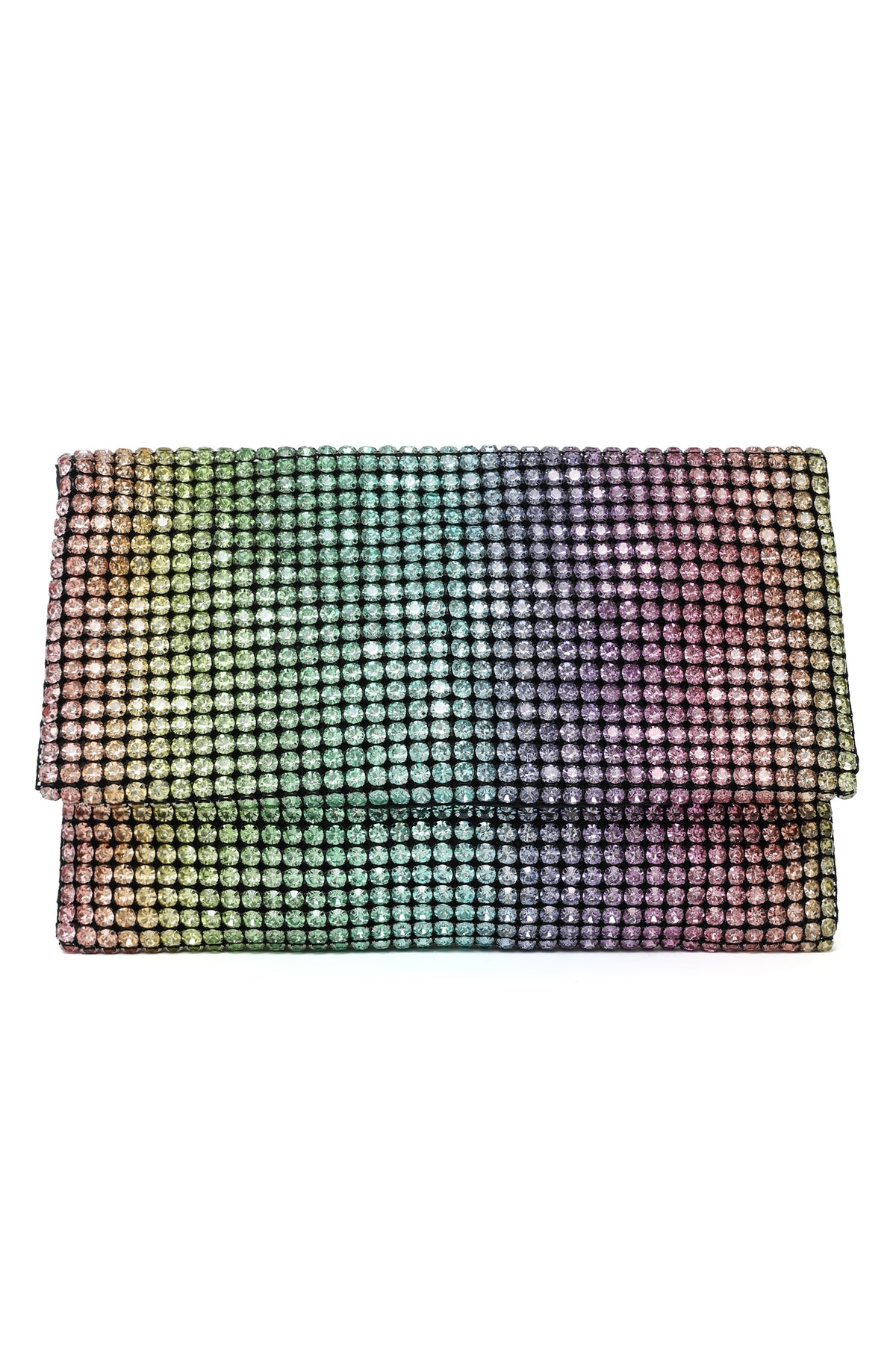 GLAM CRYSTAL EVENING CLUTCH-MULTI