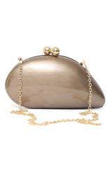 ELEGANCE ORB CLUTCH-GOLD