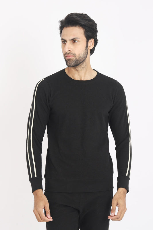 ALMAS SWEATSHIRT-BLACK