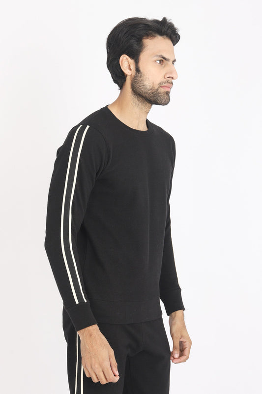 ALMAS SWEATSHIRT-BLACK