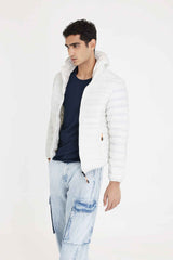 PUFFER JACKET-WHITE