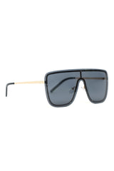 VOYAGE OVERSIZE SUNGLASSES-BLACK