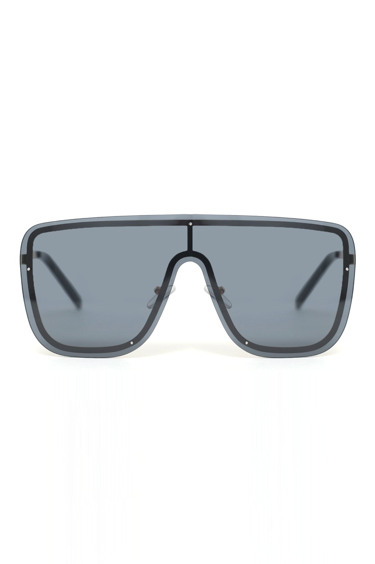 VOYAGE OVERSIZE SUNGLASSES-BLACK