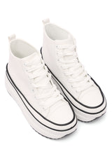 BOOT SNEAKERS-WHITE