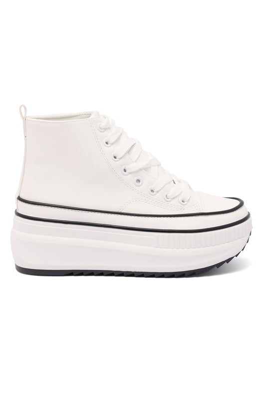 BOOT SNEAKERS-WHITE