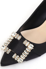 BROOCH HEELS-BLACK