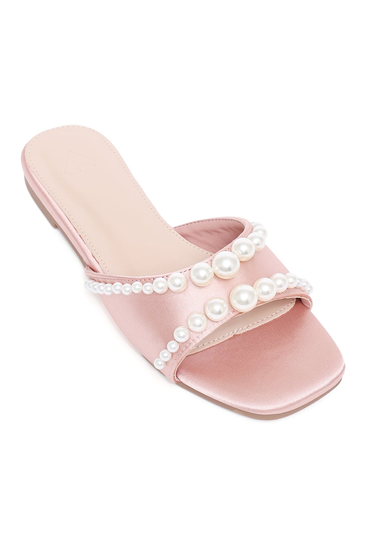 PEARL GLAM SLIDE-PINK