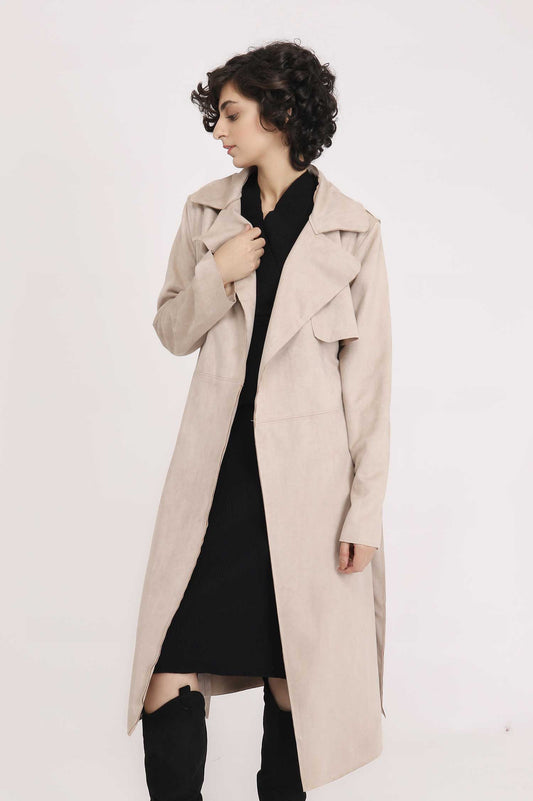 TRENCH COAT-BEIGE