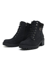 ANKLE BOOTS-BLACK