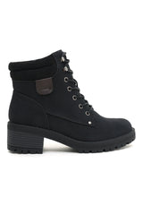 ANKLE BOOTS-BLACK