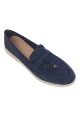 TASSEL LOAFERS-BLUE