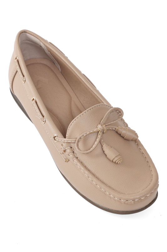 COMFORT TIE LOAFERS-KHAKI