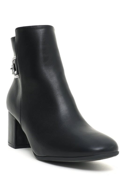 ANKLE BOOTS-BLACK