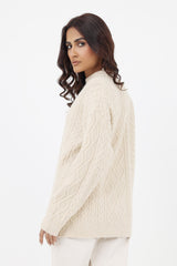 ALMAS SWEATER-BEIGE