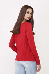 LONG SLEEVES TSHIRT-MAROON