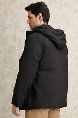 ALL-WEATHER SHIELD JACKET WITH PREMIUM INSULATION-BLACK