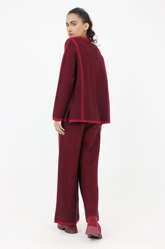 WOOLEN MATCHING SEPARATES-MAROON