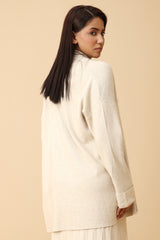 COZY KNIT CARDIGAN-BEIGE