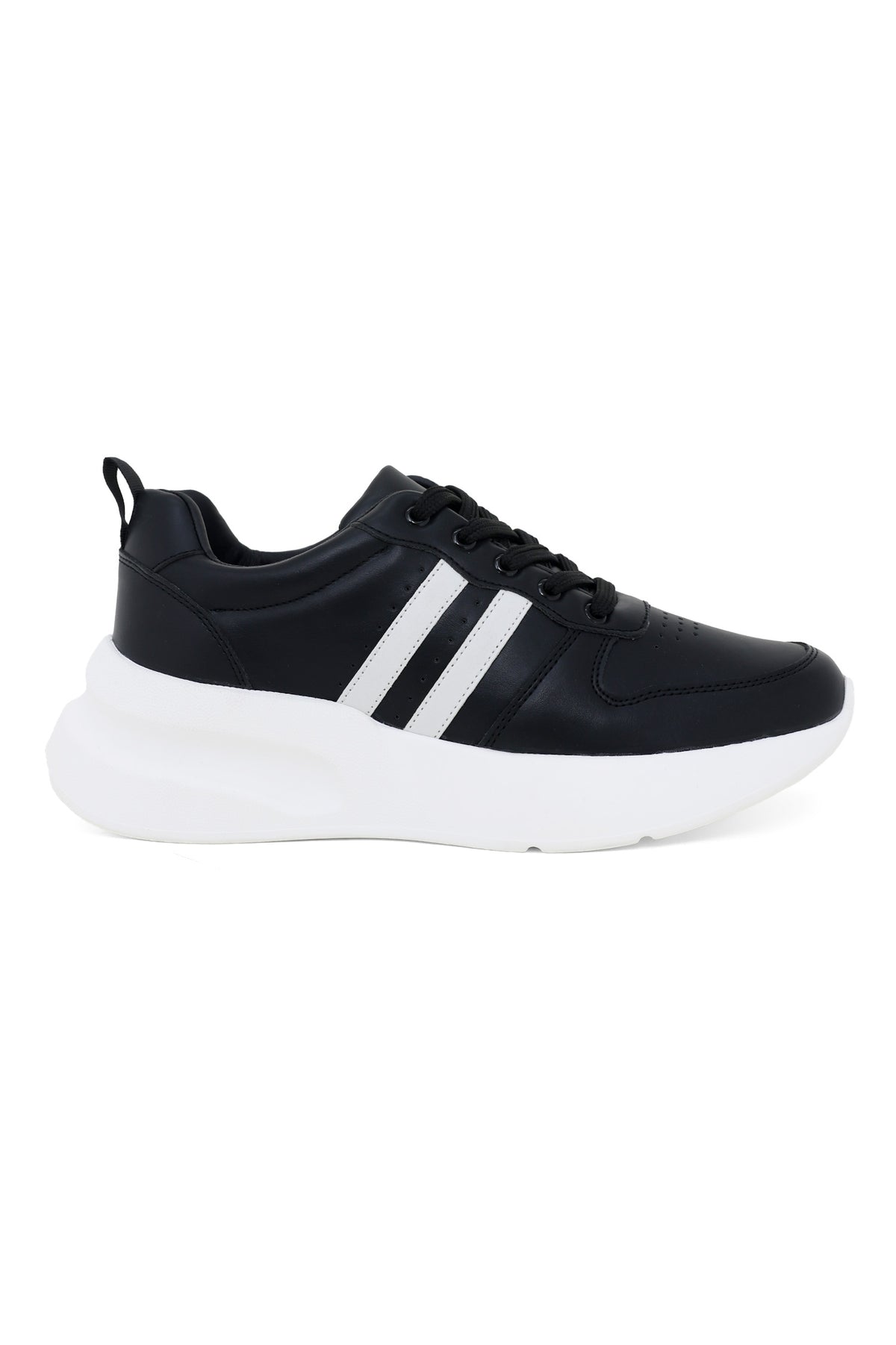 DYNAMIC STRIPE KICKS-BLACK