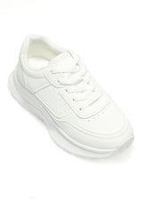 ELEVATE CHUNKY SNEAKERS-WHITE