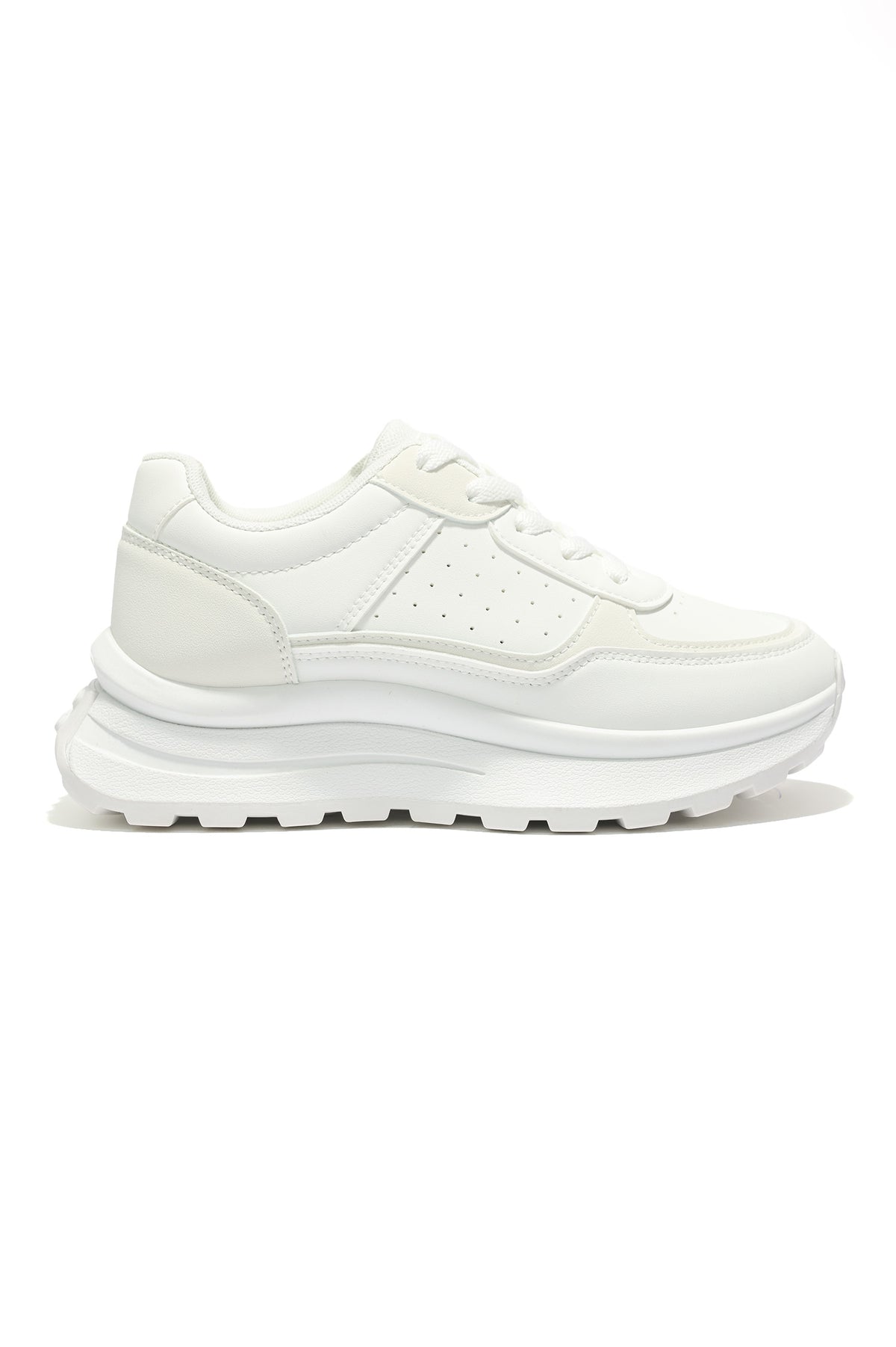 ELEVATE CHUNKY SNEAKERS-WHITE