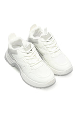 DYNAMIC FLEX SNEAKERS-WHITE