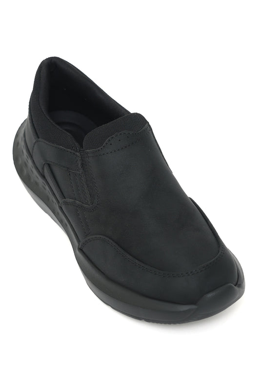 MEN'S CONFORTFIT SLIP-ON SNEAKERS-BLACK