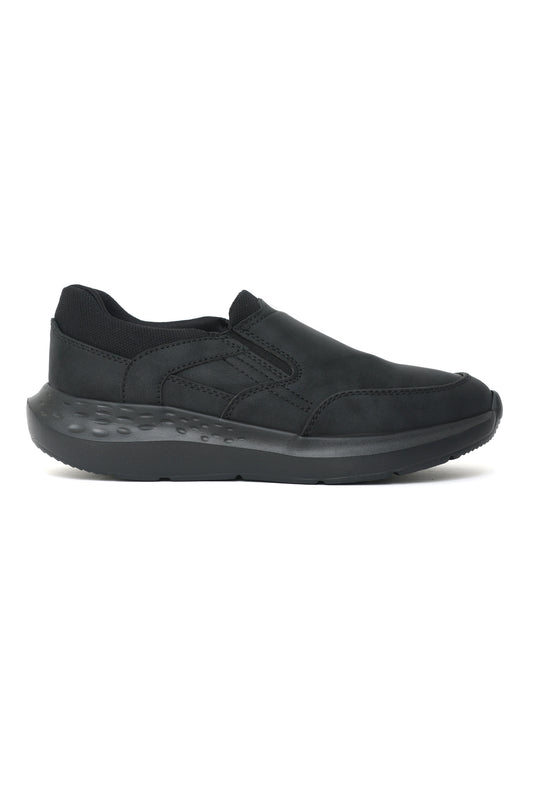 MEN'S CONFORTFIT SLIP-ON SNEAKERS-BLACK