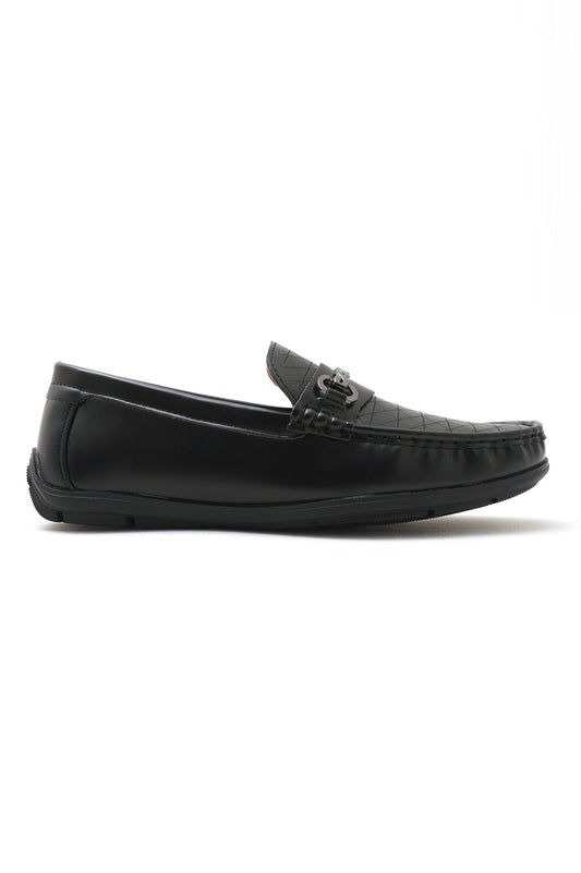 ELITE CHAIN LOAFERS-BLACK