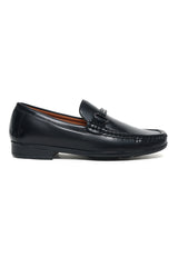 PREMIUM BIT DETAIL LOAFERS-BLACK