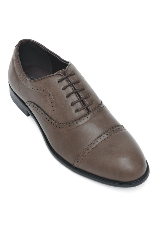 CLASSIC BROGUE OXFORD-DK-BROWN