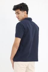 CLASSIC COMFORT POLO-NAVY