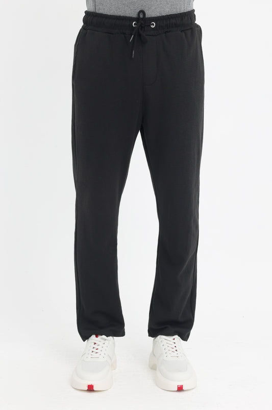 COMFORT STRETCH JOGGERS-BLACK