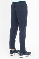 COMFORT STRETCH JOGGERS-NAVY