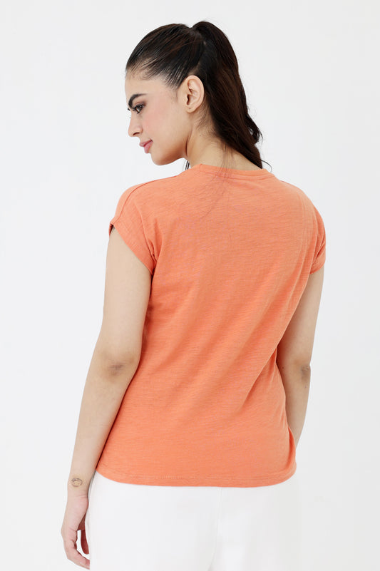 SOFT BREEZE T-SHIRT-RUST