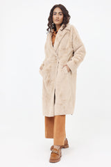 TEDDY COAT-BEIGE