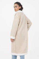 ALMAS FUR COAT-BEIGE