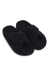 COMFY SLIDES-BLACK