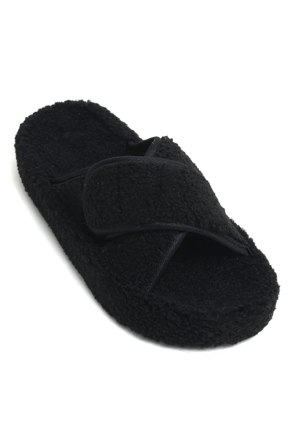 COMFY SLIDES-BLACK