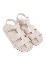 ELITE WEAVE LUXE SANDAL-BEIGE