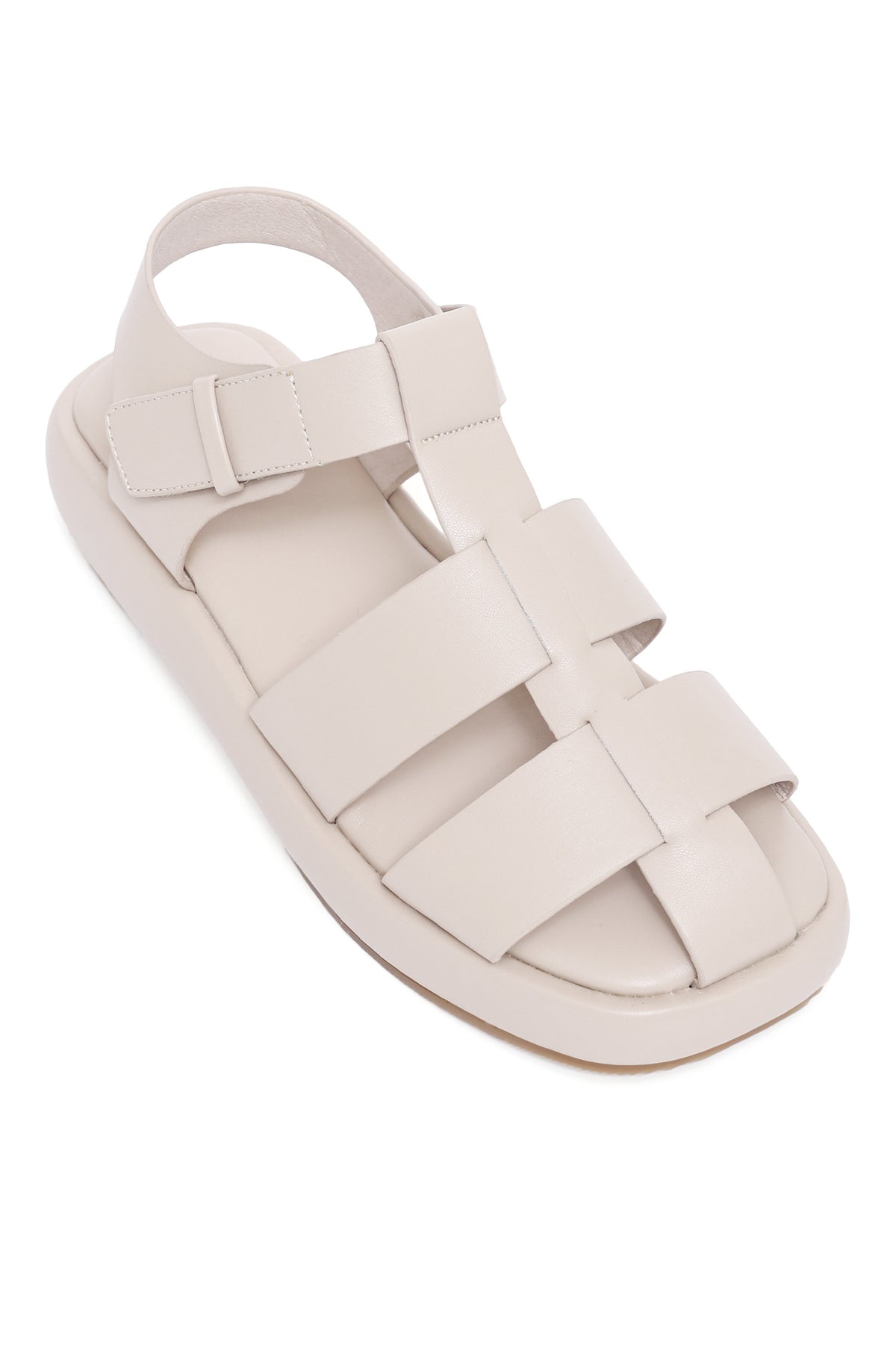 ELITE WEAVE LUXE SANDAL-BEIGE