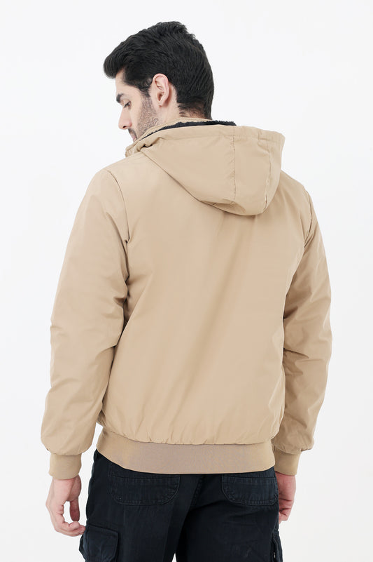 PUFFER JACKET-KHAKI