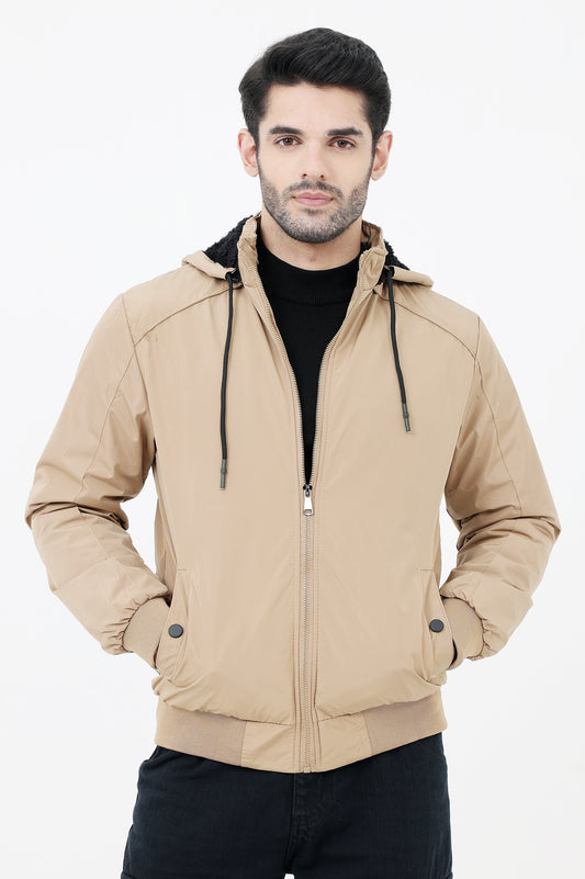 PUFFER JACKET-KHAKI