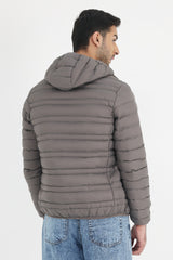 PUFFER JACKET-GREY