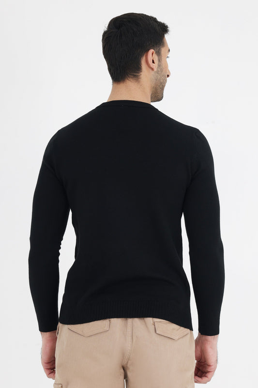 ALMAS SWEATER-BLACK