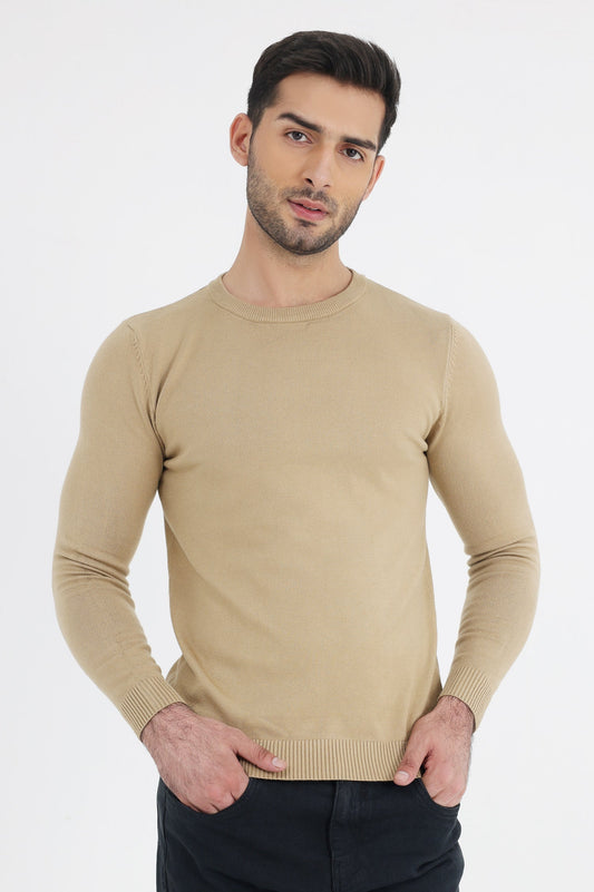 ALMAS SWEATER-KHAKI