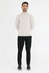 ALMAS SWEATER-BEIGE