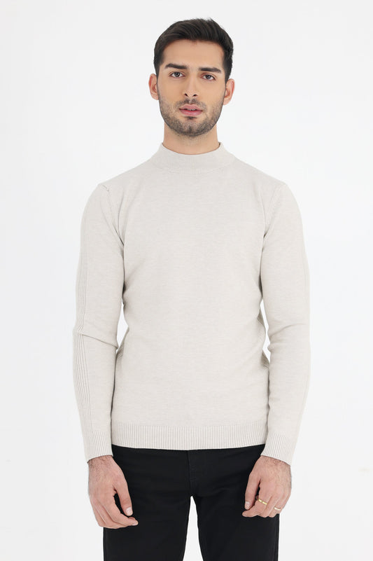 ALMAS SWEATER-BEIGE