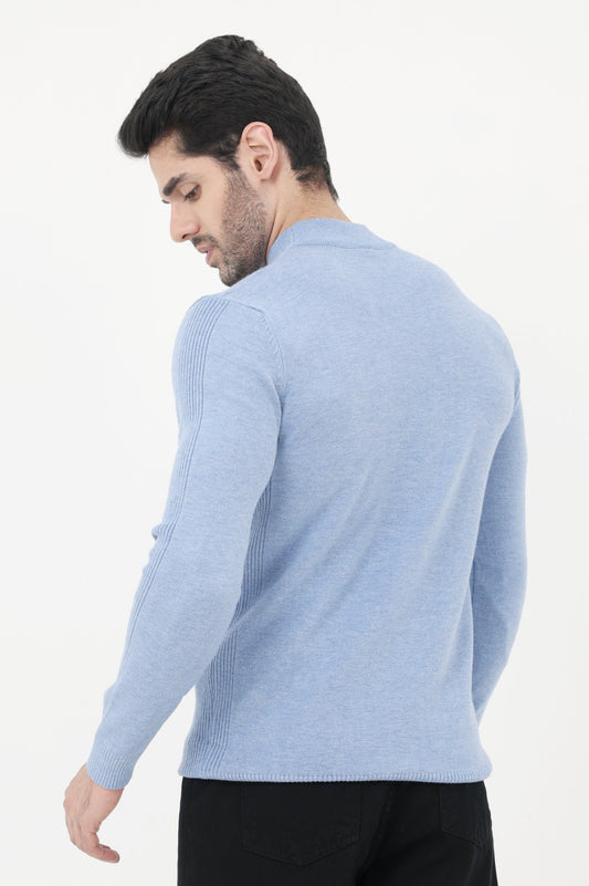 ALMAS SWEATER-LT-BLUE